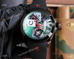 Copy Corum Bubble Magical Game Limited Edition Poker Watches Black Case 47mm